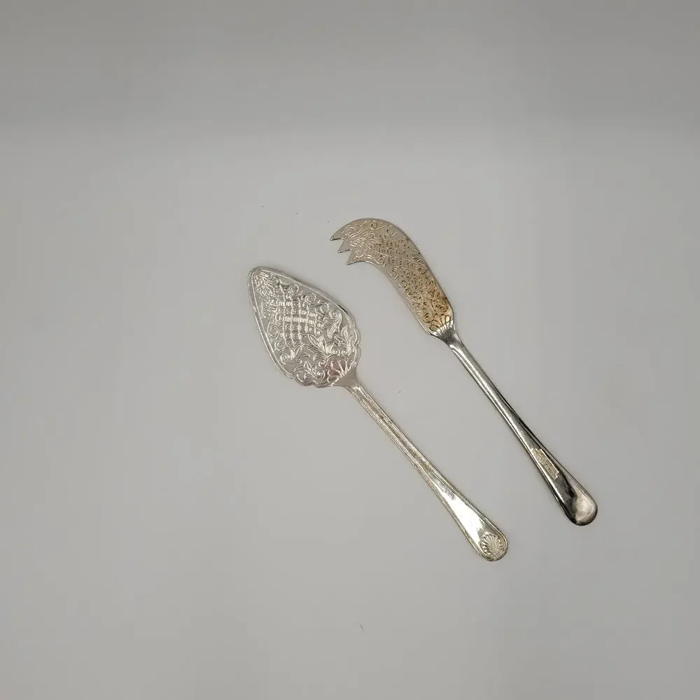 2-pc Set Appetizer Cheese Spreader Knife Serving Utensil 7